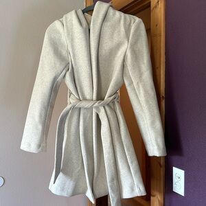 Thick wool coat